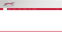 Desktop Screenshot of efcofinishing.com